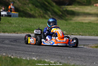 16 & 17/04/2022 : 3ème manche du Championnat du Sud 2022 au circuit d’Aigues-Vives (photos Stéphane Agnus) 2022 — karting