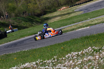 16 & 17/04/2022 : 3ème manche du Championnat du Sud 2022 au circuit d’Aigues-Vives (photos Stéphane Agnus) 2022 — karting