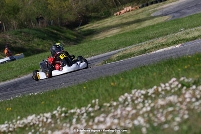 16 & 17/04/2022 : 3ème manche du Championnat du Sud 2022 au circuit d’Aigues-Vives (photos Stéphane Agnus) 2022 — karting