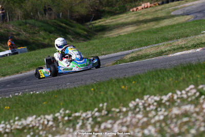 16 & 17/04/2022 : 3ème manche du Championnat du Sud 2022 au circuit d’Aigues-Vives (photos Stéphane Agnus) 2022 — karting