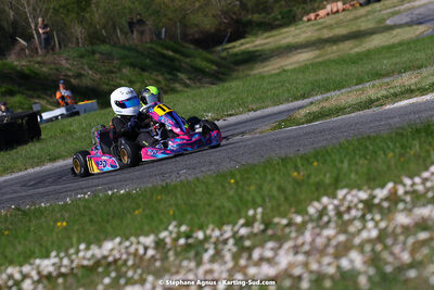 16 & 17/04/2022 : 3ème manche du Championnat du Sud 2022 au circuit d’Aigues-Vives (photos Stéphane Agnus) 2022 — karting