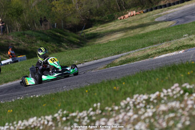 16 & 17/04/2022 : 3ème manche du Championnat du Sud 2022 au circuit d’Aigues-Vives (photos Stéphane Agnus) 2022 — karting
