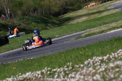 16 & 17/04/2022 : 3ème manche du Championnat du Sud 2022 au circuit d’Aigues-Vives (photos Stéphane Agnus) 2022 — karting