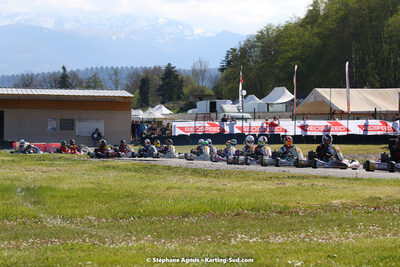 16 & 17/04/2022 : 3ème manche du Championnat du Sud 2022 au circuit d’Aigues-Vives (photos Stéphane Agnus) 2022 — karting