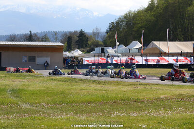 16 & 17/04/2022 : 3ème manche du Championnat du Sud 2022 au circuit d’Aigues-Vives (photos Stéphane Agnus) 2022 — karting