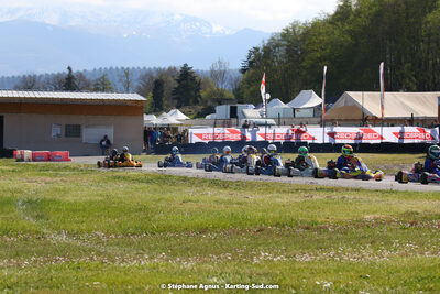 16 & 17/04/2022 : 3ème manche du Championnat du Sud 2022 au circuit d’Aigues-Vives (photos Stéphane Agnus) 2022 — karting