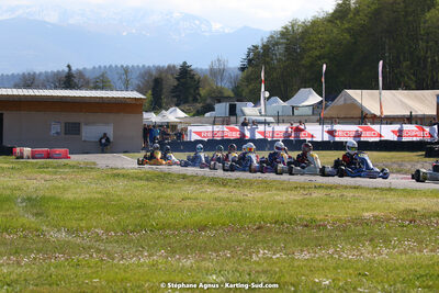 16 & 17/04/2022 : 3ème manche du Championnat du Sud 2022 au circuit d’Aigues-Vives (photos Stéphane Agnus) 2022 — karting