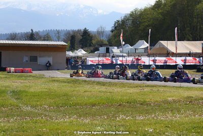 16 & 17/04/2022 : 3ème manche du Championnat du Sud 2022 au circuit d’Aigues-Vives (photos Stéphane Agnus) 2022 — karting