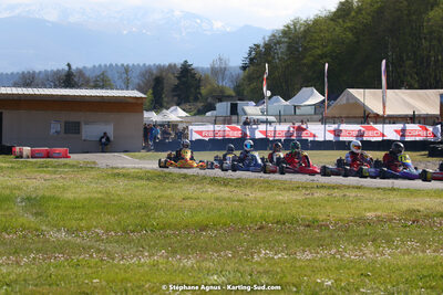 16 & 17/04/2022 : 3ème manche du Championnat du Sud 2022 au circuit d’Aigues-Vives (photos Stéphane Agnus) 2022 — karting