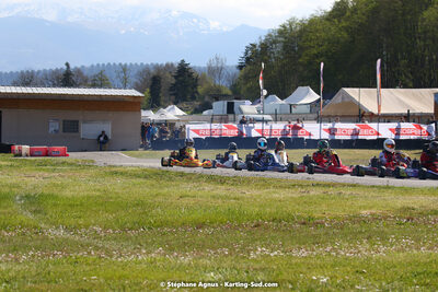 16 & 17/04/2022 : 3ème manche du Championnat du Sud 2022 au circuit d’Aigues-Vives (photos Stéphane Agnus) 2022 — karting