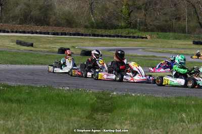 16 & 17/04/2022 : 3ème manche du Championnat du Sud 2022 au circuit d’Aigues-Vives (photos Stéphane Agnus) 2022 — karting