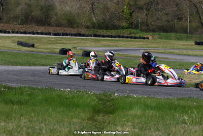 16 & 17/04/2022 : 3ème manche du Championnat du Sud 2022 au circuit d’Aigues-Vives (photos Stéphane Agnus) 2022 — karting