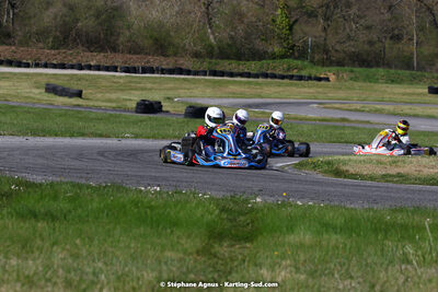 16 & 17/04/2022 : 3ème manche du Championnat du Sud 2022 au circuit d’Aigues-Vives (photos Stéphane Agnus) 2022 — karting