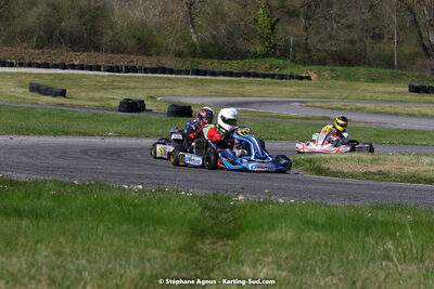 16 & 17/04/2022 : 3ème manche du Championnat du Sud 2022 au circuit d’Aigues-Vives (photos Stéphane Agnus) 2022 — karting
