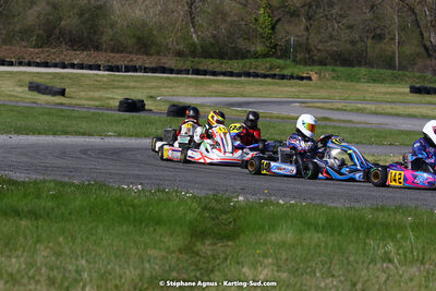 16 & 17/04/2022 : 3ème manche du Championnat du Sud 2022 au circuit d’Aigues-Vives (photos Stéphane Agnus) 2022 — karting