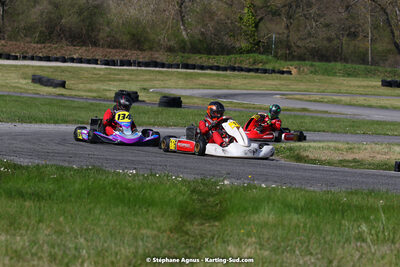 16 & 17/04/2022 : 3ème manche du Championnat du Sud 2022 au circuit d’Aigues-Vives (photos Stéphane Agnus) 2022 — karting