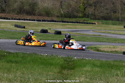 16 & 17/04/2022 : 3ème manche du Championnat du Sud 2022 au circuit d’Aigues-Vives (photos Stéphane Agnus) 2022 — karting