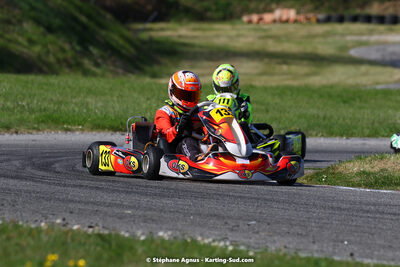 16 & 17/04/2022 : 3ème manche du Championnat du Sud 2022 au circuit d’Aigues-Vives (photos Stéphane Agnus) 2022 — karting