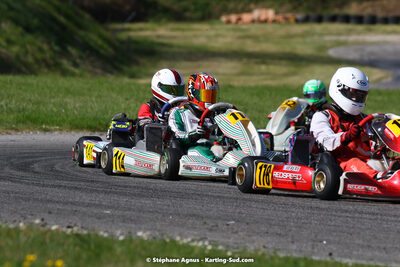 16 & 17/04/2022 : 3ème manche du Championnat du Sud 2022 au circuit d’Aigues-Vives (photos Stéphane Agnus) 2022 — karting