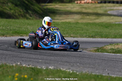 16 & 17/04/2022 : 3ème manche du Championnat du Sud 2022 au circuit d’Aigues-Vives (photos Stéphane Agnus) 2022 — karting