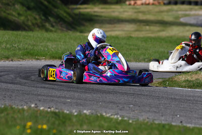 16 & 17/04/2022 : 3ème manche du Championnat du Sud 2022 au circuit d’Aigues-Vives (photos Stéphane Agnus) 2022 — karting