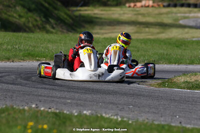 16 & 17/04/2022 : 3ème manche du Championnat du Sud 2022 au circuit d’Aigues-Vives (photos Stéphane Agnus) 2022 — karting