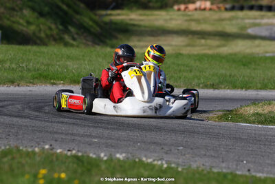 16 & 17/04/2022 : 3ème manche du Championnat du Sud 2022 au circuit d’Aigues-Vives (photos Stéphane Agnus) 2022 — karting