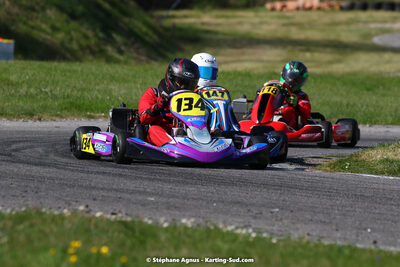 16 & 17/04/2022 : 3ème manche du Championnat du Sud 2022 au circuit d’Aigues-Vives (photos Stéphane Agnus) 2022 — karting