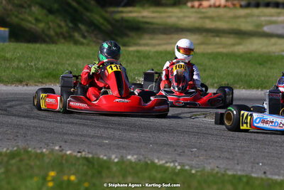 16 & 17/04/2022 : 3ème manche du Championnat du Sud 2022 au circuit d’Aigues-Vives (photos Stéphane Agnus) 2022 — karting