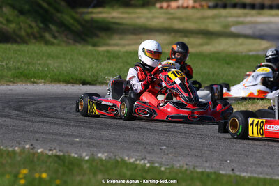 16 & 17/04/2022 : 3ème manche du Championnat du Sud 2022 au circuit d’Aigues-Vives (photos Stéphane Agnus) 2022 — karting