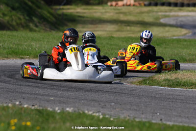 16 & 17/04/2022 : 3ème manche du Championnat du Sud 2022 au circuit d’Aigues-Vives (photos Stéphane Agnus) 2022 — karting