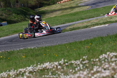 16 & 17/04/2022 : 3ème manche du Championnat du Sud 2022 au circuit d’Aigues-Vives (photos Stéphane Agnus) 2022 — karting