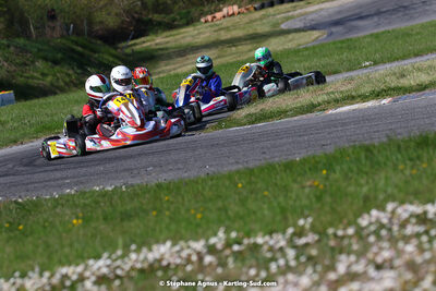 16 & 17/04/2022 : 3ème manche du Championnat du Sud 2022 au circuit d’Aigues-Vives (photos Stéphane Agnus) 2022 — karting