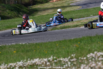 16 & 17/04/2022 : 3ème manche du Championnat du Sud 2022 au circuit d’Aigues-Vives (photos Stéphane Agnus) 2022 — karting