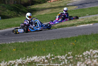 16 & 17/04/2022 : 3ème manche du Championnat du Sud 2022 au circuit d’Aigues-Vives (photos Stéphane Agnus) 2022 — karting