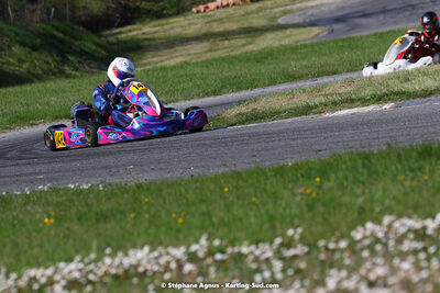 16 & 17/04/2022 : 3ème manche du Championnat du Sud 2022 au circuit d’Aigues-Vives (photos Stéphane Agnus) 2022 — karting