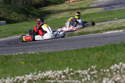 16 & 17/04/2022 : 3ème manche du Championnat du Sud 2022 au circuit d’Aigues-Vives (photos Stéphane Agnus) 2022 — karting