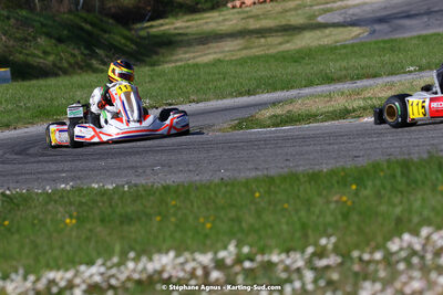 16 & 17/04/2022 : 3ème manche du Championnat du Sud 2022 au circuit d’Aigues-Vives (photos Stéphane Agnus) 2022 — karting