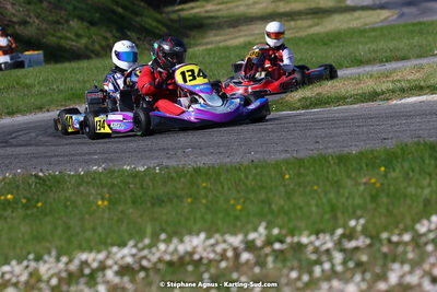 16 & 17/04/2022 : 3ème manche du Championnat du Sud 2022 au circuit d’Aigues-Vives (photos Stéphane Agnus) 2022 — karting