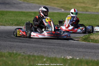 16 & 17/04/2022 : 3ème manche du Championnat du Sud 2022 au circuit d’Aigues-Vives (photos Stéphane Agnus) 2022 — karting