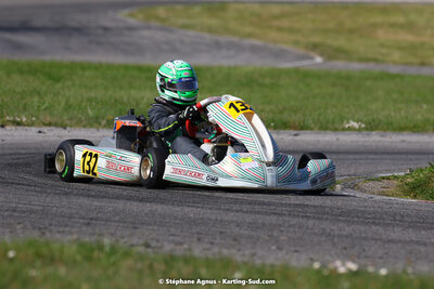 16 & 17/04/2022 : 3ème manche du Championnat du Sud 2022 au circuit d’Aigues-Vives (photos Stéphane Agnus) 2022 — karting