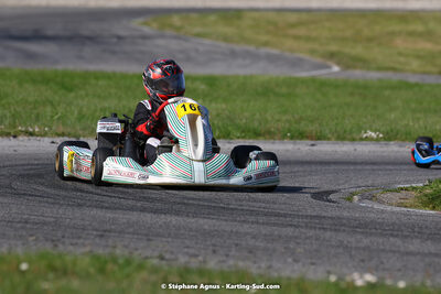 16 & 17/04/2022 : 3ème manche du Championnat du Sud 2022 au circuit d’Aigues-Vives (photos Stéphane Agnus) 2022 — karting