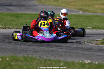 16 & 17/04/2022 : 3ème manche du Championnat du Sud 2022 au circuit d’Aigues-Vives (photos Stéphane Agnus) 2022 — karting