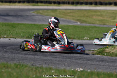 16 & 17/04/2022 : 3ème manche du Championnat du Sud 2022 au circuit d’Aigues-Vives (photos Stéphane Agnus) 2022 — karting