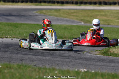16 & 17/04/2022 : 3ème manche du Championnat du Sud 2022 au circuit d’Aigues-Vives (photos Stéphane Agnus) 2022 — karting