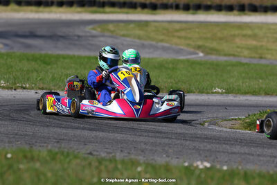 16 & 17/04/2022 : 3ème manche du Championnat du Sud 2022 au circuit d’Aigues-Vives (photos Stéphane Agnus) 2022 — karting