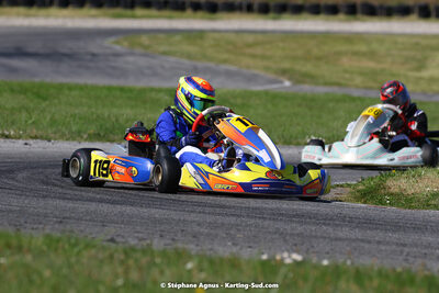 16 & 17/04/2022 : 3ème manche du Championnat du Sud 2022 au circuit d’Aigues-Vives (photos Stéphane Agnus) 2022 — karting