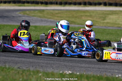 16 & 17/04/2022 : 3ème manche du Championnat du Sud 2022 au circuit d’Aigues-Vives (photos Stéphane Agnus) 2022 — karting