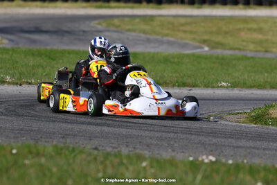16 & 17/04/2022 : 3ème manche du Championnat du Sud 2022 au circuit d’Aigues-Vives (photos Stéphane Agnus) 2022 — karting