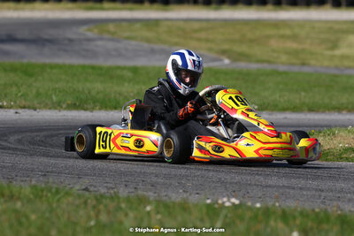 16 & 17/04/2022 : 3ème manche du Championnat du Sud 2022 au circuit d’Aigues-Vives (photos Stéphane Agnus) 2022 — karting